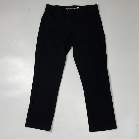 Betabrand Black Cropped Yoga Pants Women's Size XS - Picture 1 of 11